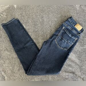 American Eagle - Women's Super Stretch Denim Blue Jeans, Size 00 Short